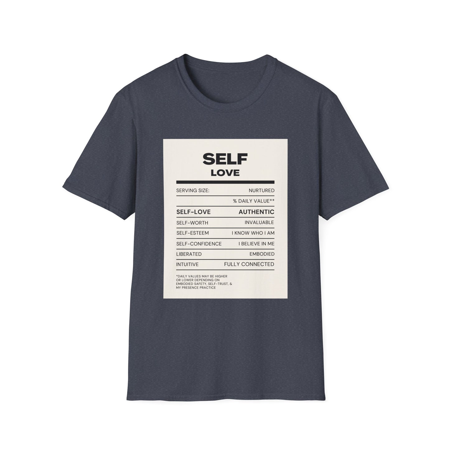 Self Love Ingredients Unisex Softstyle T-Shirt