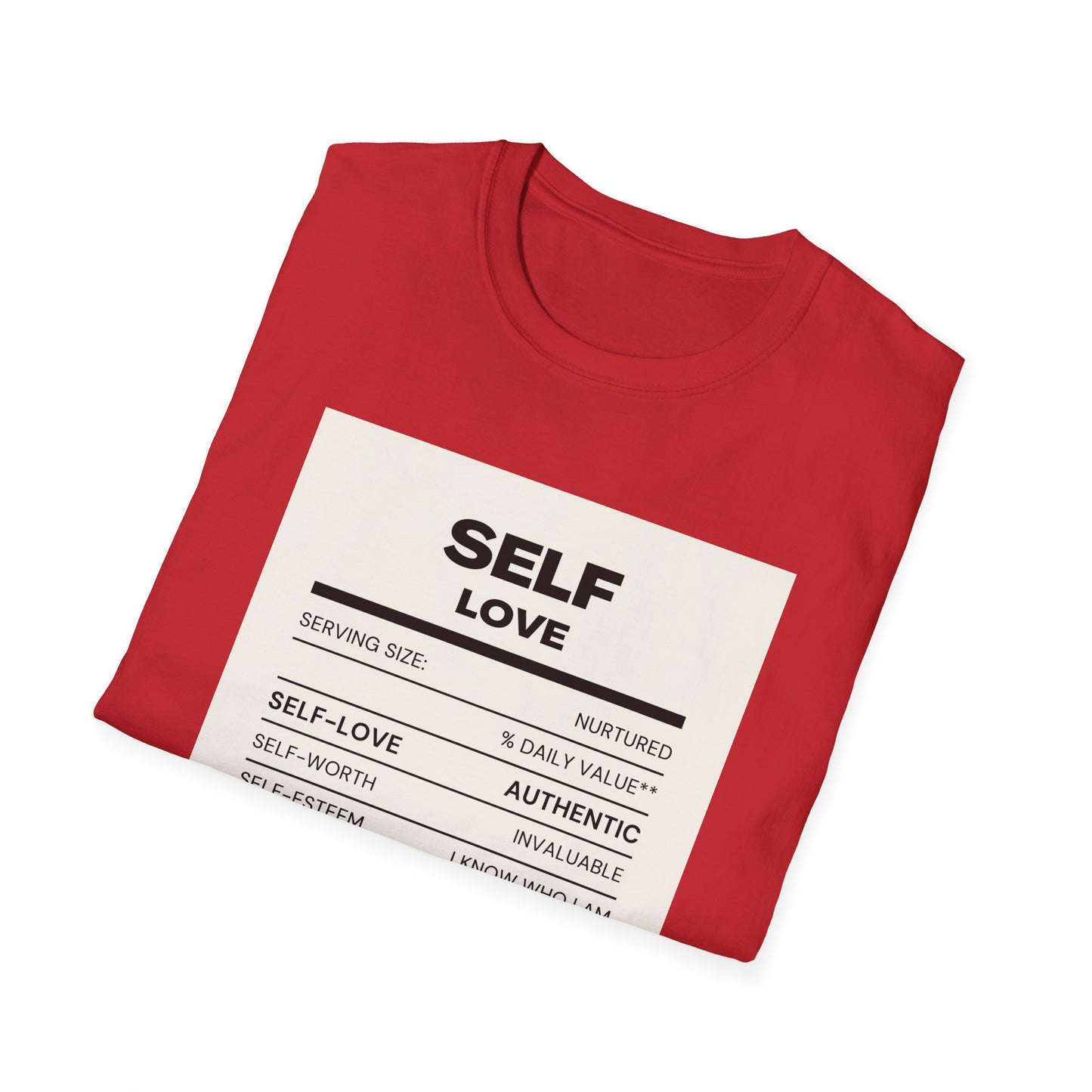 Self Love Ingredients Unisex Softstyle T-Shirt