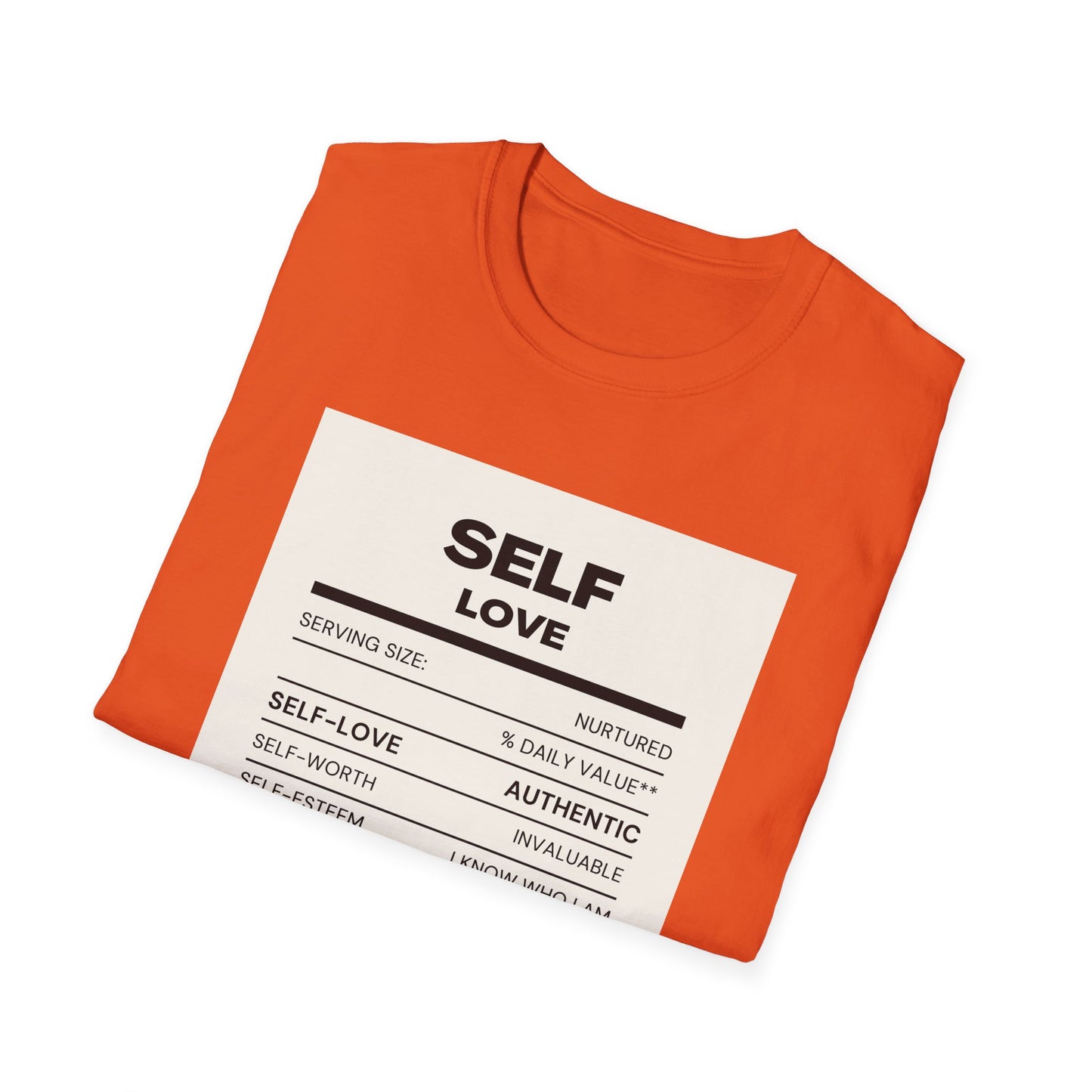 Self Love Ingredients Unisex Softstyle T-Shirt