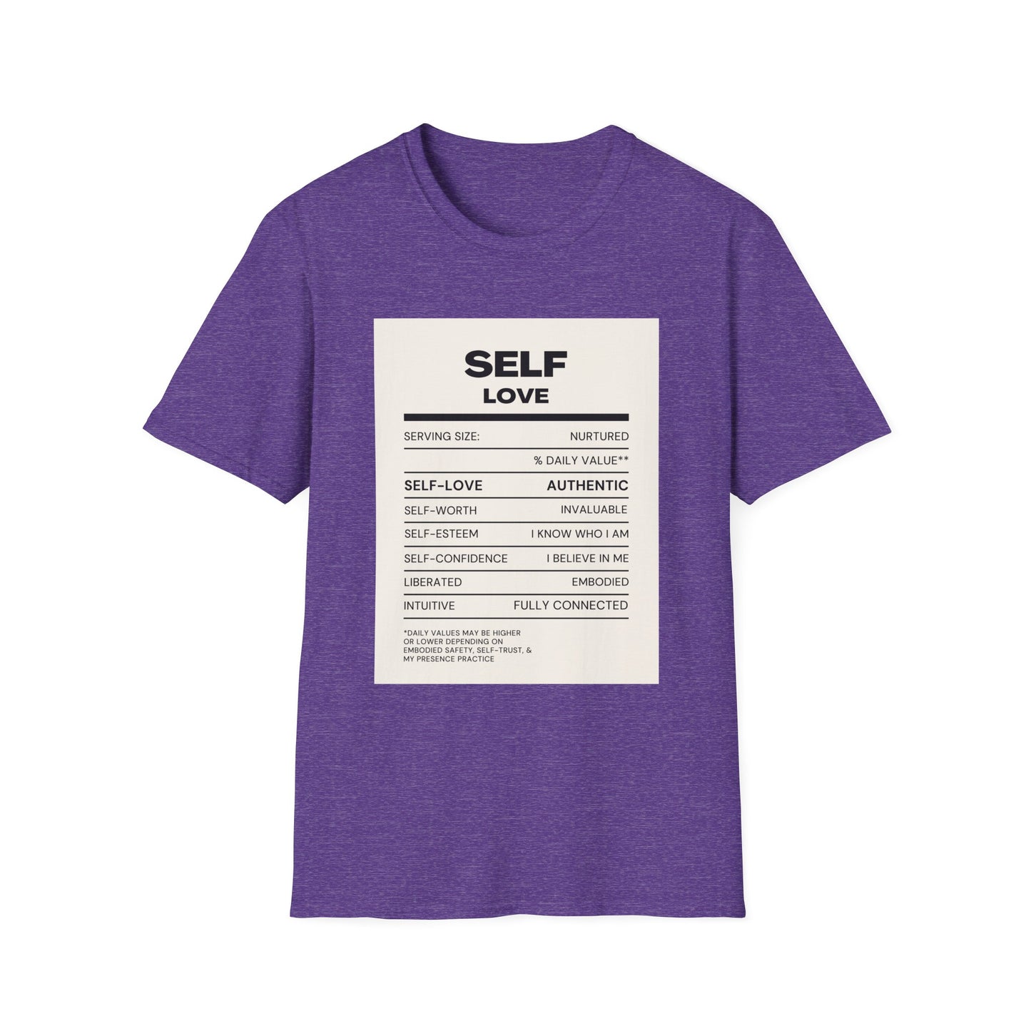 Self Love Ingredients Unisex Softstyle T-Shirt